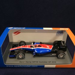 画像1: セカンドハンド品●SPARK 1/43 MANOR MRT05 AUSTRALIAN GP 2016 （P.ウェーレーン）#94