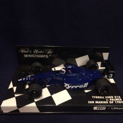 画像1: セカンドハンド品●PMA1/43 TYRRELL FORD 018 SAN MARINO GP 1989 (J.パーマー) #3