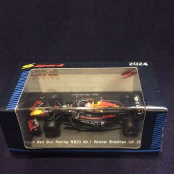 画像1: 新品正規入荷品●SPARK1/64 ORACLE RED BULL RB20 WINNER BRAZILIAN GP 2024 (M.フェルスタッペン）#1
