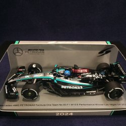 画像1: 新品正規入荷品●SPARK 1/43 MERCEDES-AMG PETRONAS F1 W15 WINNER LAS VAGAS GP 2024 (G.ラッセル）#63