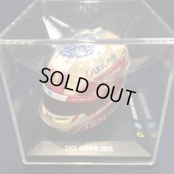 画像1: 新品正規入荷品●LOOKSMART 1/5 FERRARI F1 2025 周冠宇（ジョウ・グアンユー）ミニヘルメット