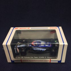 画像1: 新品正規入荷品●SPARK1/64 VISA CASH APP VCARB 01 SINGAPORE GP 2024 (D.リカルド）#3