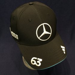画像1: メルセデス AMG ペトロナス F1 チーム ジョージ・ラッセル キャップ ブラック 2025