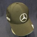 メルセデス AMG ペトロナス F1 グリーンライン チーム キャップ ブラック 2025