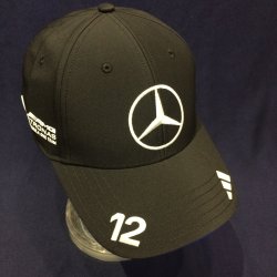 画像1: メルセデス AMG ペトロナス F1 チーム キミ・アントネッリ キャップ ブラック 2025