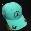 メルセデス AMG ペトロナス F1 チーム ジョージ・ラッセル キャップ ブルー 2025