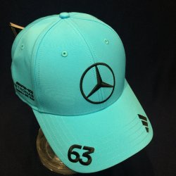 画像1: メルセデス AMG ペトロナス F1 チーム ジョージ・ラッセル キャップ ブルー 2025