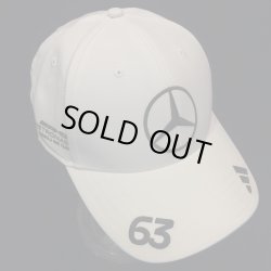 画像1: メルセデス AMG ペトロナス F1 チーム ジョージ・ラッセル キャップ ホワイト 2025