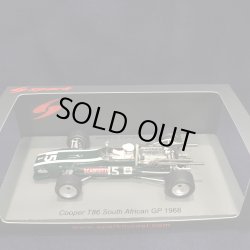 画像1: 新品正規入荷品●SPARK 1/43 COOPER T86 SOUTH AFRICAN GP 1968 (L.SCARFIOTTI) #15