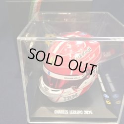 画像1: 新品正規入荷品●LOOKSMART 1/5 FERRARI F1 2025 (C.ルクレール）ミニヘルメット