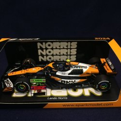 画像1: 新品正規入荷品●SPARK 1/43 McLAREN MCL38 WINNER SINGAPORE GP 2024 (L.ノリス）#4