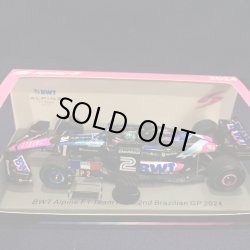 画像1: 新品正規入荷品●SPARK 1/43 BWT ALPINE F1 A524 2nd BRAZILIAN GP 2024 (E.オコン）#31