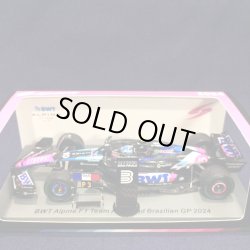画像1: 新品正規入荷品●SPARK 1/43 BWT ALPINE F1 A524 3rd BRAZILIAN GP 2024 (150th レース） (P.ガスリー）#10