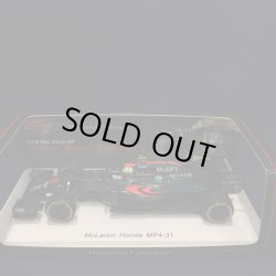 画像1: セカンドハンド品●F1速報別注●SPARK 1/43 McLAREN HONDA MP4-31 ABU DHABI GP 2016 LAST RUN （J.バトン）#22