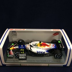 画像1: 新品正規入荷品●SPARK 1/43 VISA CASH APP RACING BULLS F1 VCARB 02 8th JAPANESE GP 2025 (I.ハジャー）#6