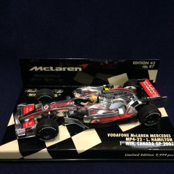 画像1: セカンドハンド品●PMA1/43 VODAFONE McLAREN MERCEDES MP4-22 1st WIN CANADA GP 2007 (L.ハミルトン）2007 #2