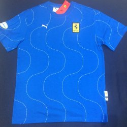 画像1: PUMA スクーデリア フェラーリ SF モンツァ 2025 Tシャツ ブルー（Sサイズ）