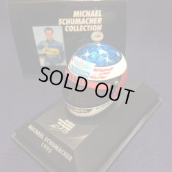 画像1: セカンドハンド品●PMA1/8スケール ミニチュアヘルメット (M.シューマッハ）1995