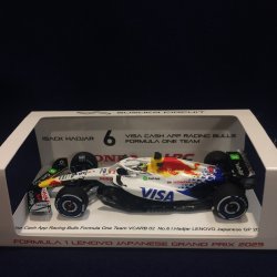 画像1: セカンドハンド品●鈴鹿サーキット別注●SPARK 1/43 VISA CASH APP RACING BULLS F1 VCARB 02 JAPANESE GP 2025 (I.ハジャー）#6