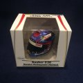 セカンドハンド品●FUJIMI1/8スケール ミニチュアヘルメット (小林可夢偉）SAUBER C30 ブラジルGP仕様