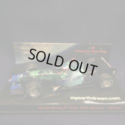 画像1: セカンドハンド品●HONDA F1別注●PMA1/43 HONDA F1 2007 SHOWCAR (J.バトン）#7 