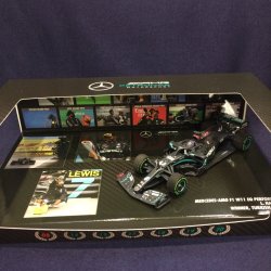 画像1: セカンドハンド品●MIKILEE海外別注品●PMA1/43 MERCEDES AMG PETRONAS W11 WINNER TURKISH GP 2020 (L.ハミルトン）#44