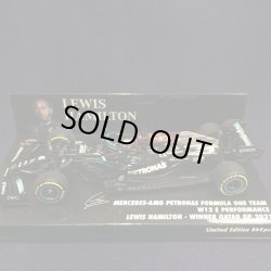 画像1: セカンドハンド品●PMA1/43 MERCEDES AMG PETRONAS W12 E WINNER QATR GP 2021 (L.ハミルトン）#44