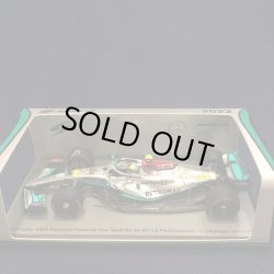 画像1: セカンドハンド品●SPARK1/43 MERCEDES-AMG PETORONAS W13 3rd BAHRAIN GP 2022 (L.ハミルトン）#44