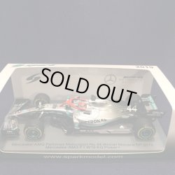 画像1: セカンドハンド品●SPARK1/43 MERCEDES-AMG PETORONAS W10 WINNER MONACO GP 2019 (L.ハミルトン）#44