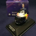 セカンドハンド品●PMA1/8 RED BULL S.ベッテル ミニチュアヘルメット SUZAKA 2009
