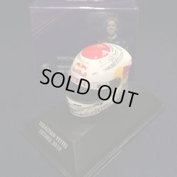 画像1: セカンドハンド品●PMA1/8 RED BULL S.ベッテル ミニチュアヘルメット SUZUKA 2010