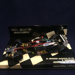 画像1: セカンドハンド品●PMA1/43 KL MINARDI ASIATECH PS02 HUNGARIAN GP 2002 (A.デビットソン）#22