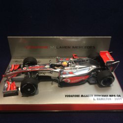 画像1: セカンドハンド品●マクラーレン別注●PMA1/43 VODAFONE McLAREN MERCEDES MP4-24  (L.ハミルトン）2009 #1