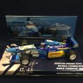 セカンドハンド品●ユーロスポーツ別注●PMA1/43 BENETTON RENAULT B195 WORLD CHAMPION 1995 （M.シューマッハ）#1