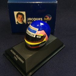 画像1: セカンドハンド品●PMA1/8 WILLIAMS 1996 （J.ビルヌーブ）ミニチュアヘルメット