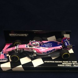 画像1: セカンドハンド品●PMA1/43 RACRACING POINT MERCEDES F1 RP19 (S.ペレス）2019 #11 