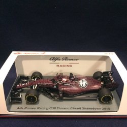 画像1: セカンドハンド品●SPARK1/43 ALFA ROMEO F1 C38 FIORANO CIRCUIT SHAKEDOWN 2019 (K.ライコネン）