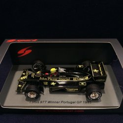 画像1: 新品入荷品●シグナスオリジナル：ハイグレードカスタム品●SPARK1/43 LOTUS 97T WINNER PORTUGAL GP 1985 (A.セナ）#12