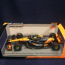 画像1: 新品正規入荷品●SPARK 1/43 McLAREN MCL39 WINNER AUSTRALIAN GP 2025 (L.ノリス）#4