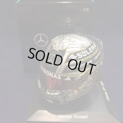 画像1: 新品正規入荷品●SPARK1/5 MERCEDES F1 CHINESE GP 2025 (G.ラッセル）ミニヘルメット