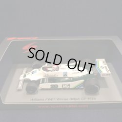 画像1: 新品正規入荷品●SPARK 1/43 WILLIAMS FW07 WINNER BRITISH GP 1979 (C.REGAZZONI) #28
