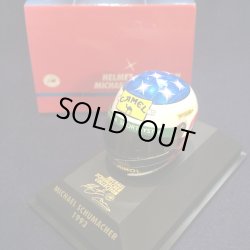 画像1: セカンドハンド品●PMA1/8スケール ミニチュアヘルメット TYPE1 (M.シューマッハ）1993