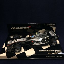 画像1: セカンドハンド品●PMA1/43 McLAREN MERCEDES MP4-20 TEST DRIVER  2005 (A.ブルツ）