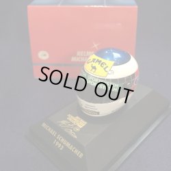 画像1: セカンドハンド品●PMA1/8スケール ミニチュアヘルメット TYPE2 (M.シューマッハ）1993