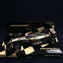 画像1: セカンドハンド品●PMA1/43 McLAREN MERCEDES MP4-18 TESTCAR 2003 (A.ブルツ）