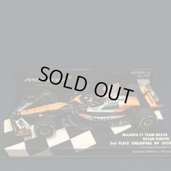 画像1: 新品正規入荷品●PMA1/43 McLAREN MERCEDES MCL38 3rd PLACE SINGAPORE GP 2024 (O.ピアストリ）#81