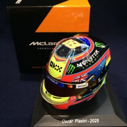 画像1: 新品正規入荷品●SPARK1/5 McLAREN F1 2025 (O.ピアストリ）ミニヘルメット