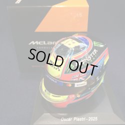 画像1: 新品正規入荷品●SPARK1/5 McLAREN F1 2025 (O.ピアストリ）ミニヘルメット