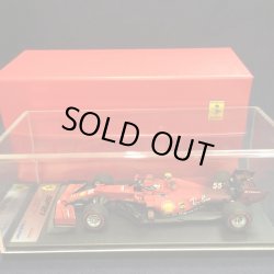 画像1: セカンドハンド品●LOOKSMART 1/43 FERRARI SF21 2nd MONACO GP 2021 (C.サインツ）#55