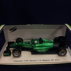画像1: セカンドハンド品●SPARK 1/43 CATERHAM RENAULT CT05 BELGIUM GP 2014 (A.ロッテラー） 